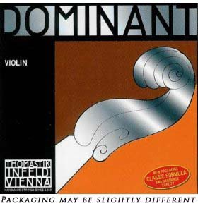Thomastik Dominant 4/4 Violin D String Medium Silver-Perlon